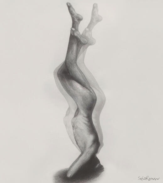 Whirl No. 64 "Whirl No. 64" Drawing by Sofia Román on bipolar and eating disorders recovery.