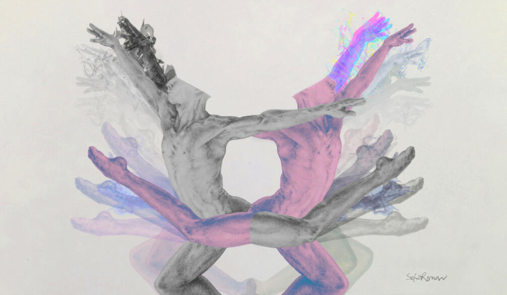 Alive In Every Phase Alive In Every Phase, colorful artwork by Sofia Roman that portrays bipolar disorder as a whole.
